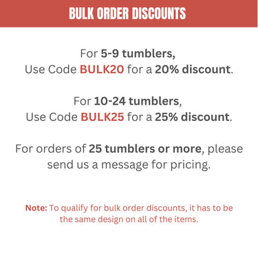 I Love Your TEXT Tumbler | Personalized Text Coffee Tumblers